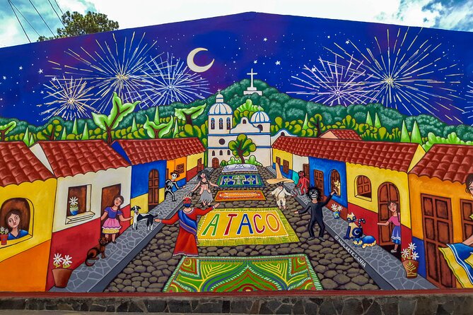 Ruta de Las Flores Adventure, Relax at Hotsprings + 1930's farm Coffee Tour - Ataco: murals, cobblestones, and coffee country