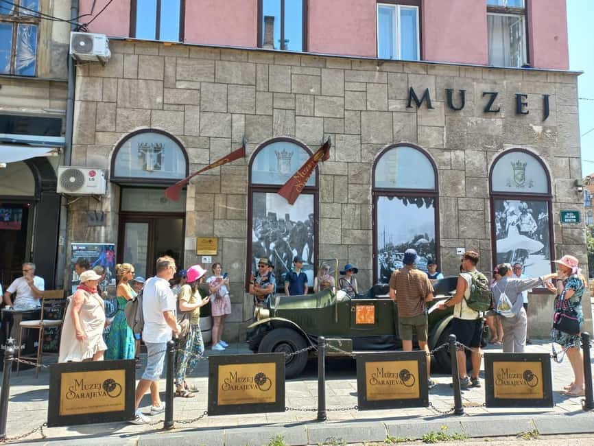 Sarajevo Old Town: Bosnian Coffee, Baklava & Panoramic Views - Market Hall, cathedrals, and the Meeting of Cultures