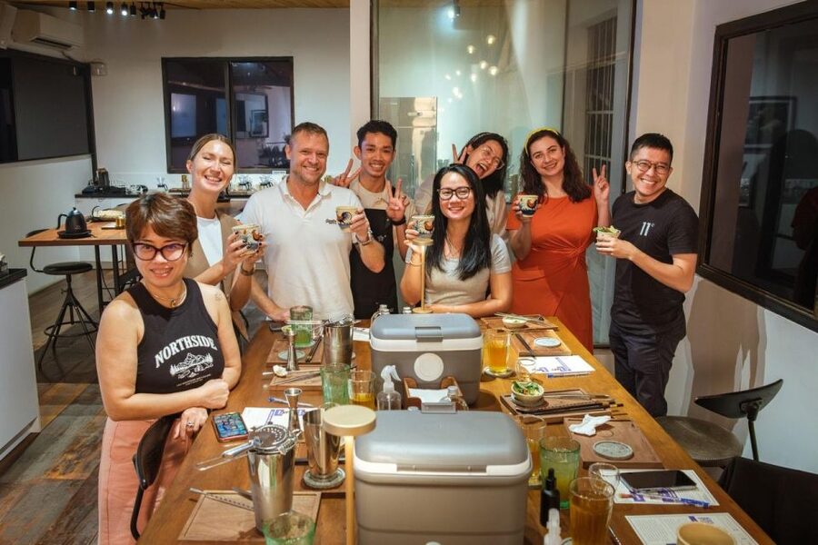 Shake & Savor: Coffee-Themed Cocktails from Việt Nam - Finding Lacàph behind the purple door