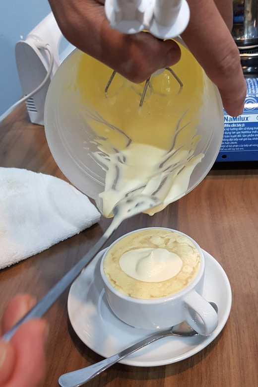Tam coc Daily Egg Coffee Class - Why Vietnamese egg coffee makes a good short class