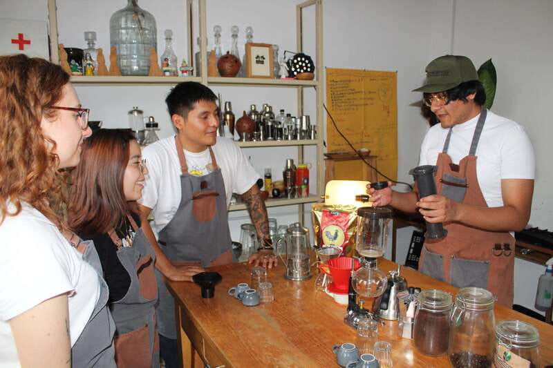 Tasting of Oaxacan Coffees - Location at Xicotencatl Street 609