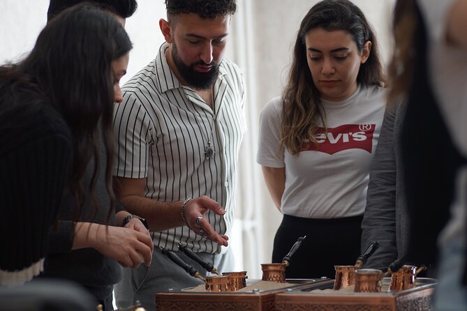 Turkish Coffee on Sand Workshop: Fortune Telling & Gift Set - Making coffee over sand in Beyoğlu